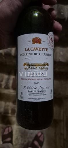 Sudoeste Madiran Domaine Grabiéou La Cavette 2020