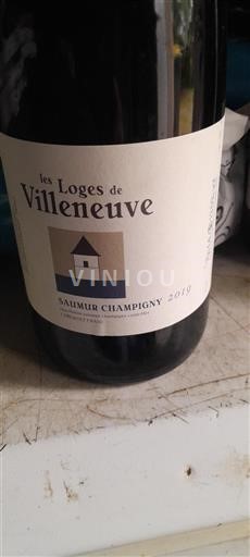 Vin Rouge sec Les Loges de Villeneuve 2019 France Vallée de la Loire Saumur-champigny AOC