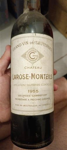 Bordeaux Sauternes Château Larose-Monteils 1955