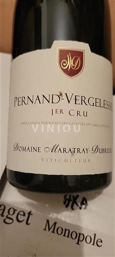 Borgogna Pernand-Vergelesses Premier Cru Domaine Maratray-Dubreuil 2017