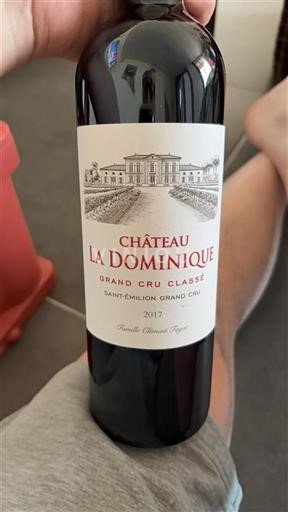 Bordeaux Saint-Émilion Grand Cru Grand Cru La Dominique 2017