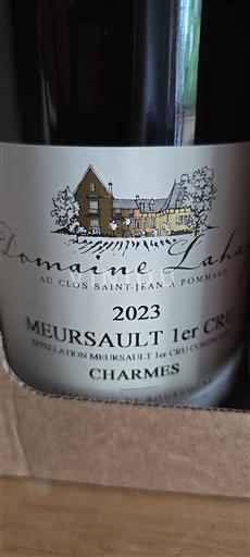 Borgoña No especificado Premier Cru Domaine Lahay Charmes 2023