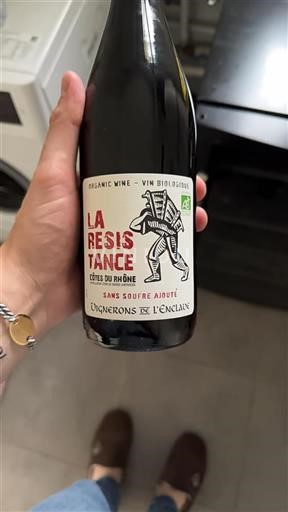 Valle del Rodano Côtes-du-Rhône Vignerons de l'Enclave La Résistance 2023