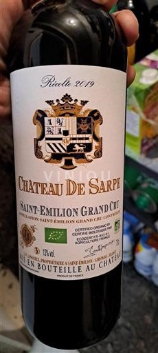 Bordeaux Saint-Émilion Grand Cru Château Sarpe 2019