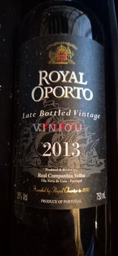Portugalsko Portské Real Companhia Velha Late Bottled Vintage 2013
