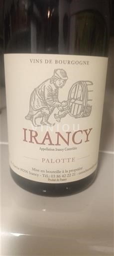 Bourgogne Irancy Château Charriot Palotte 2018