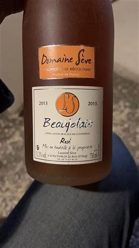 Beaujolais Domaine Sève 2013