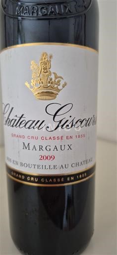 Bordeaux Margaux Grand Cru Château Giscours 2009