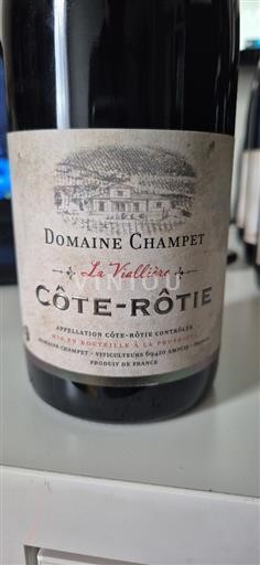 Vallée du Rhône Côte-rôtie Domaine Champeyt La Viallière 2019