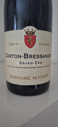 Borgogna Corton-Bressandes Grand Cru Domaine Nudant 2015