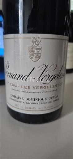Burgund Pernand-Vergelesses Premier Cru Domaine Dominique Guyon Les Vergelesses 2017