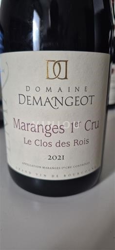 Borgogna Maranges Premier Cru Domaine Demangeot Le Clos des Rois 2021