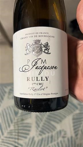 Borgogna Rully Premier Cru Jacqueson Raclot 2019