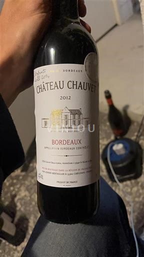 Bordeaux Château Chauvet 2012