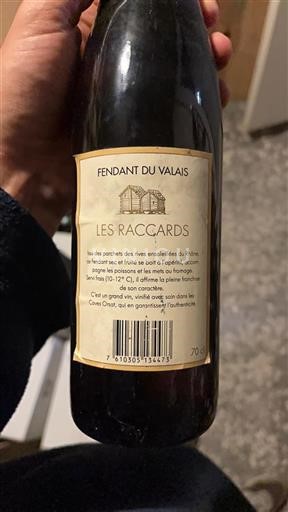 Valais Chasselas Caves Orsat Les Raccards Non-Vintage