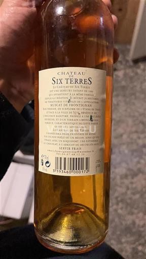 Languedoc Muscat de Frontignan Château Six Terres Ohne Jahrgang