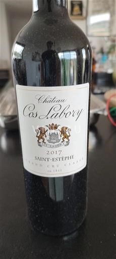 Bordeaux Saint-Estèphe Grand Cru Château Cos Labory 2017