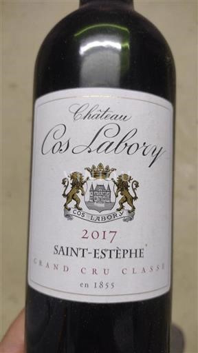 Bordeaux Saint-Estèphe Grand Cru Château Cos Labory 2017