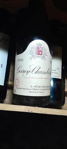 Borgogna Gevrey-Chambertin G. Vachet-Rousseau 1993