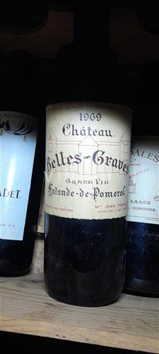 Bordeaux Lalande-de-Pomerol Château Belles-Graves 1969