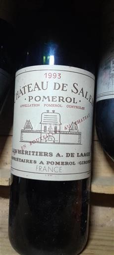 Bordeaux Pomerol Château Sales 1993