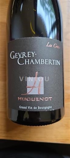 Borgonha Gevrey-chambertin Grand Cru Huguenot Les Crais 2018