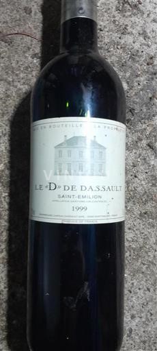 Bordeaux Saint-Émilion Château Dassault Le 'D' de Dassault 1999