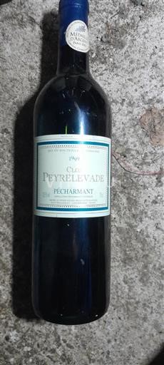 Sydvestfrankrig Pécharmant Clos Peyrelevade 1999