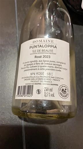 Corse Île de Beauté Domaine Puntaloppia 2023
