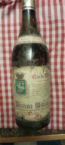 Jura Côtes du Jura Henri Maire Garde Noire 1974