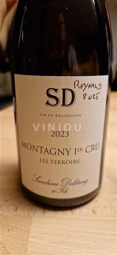 Bourgogne Ospecificerad Premier Cru Sandrine Delétrang et Fils Les Terroirs 2023