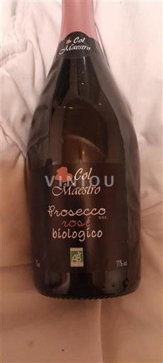 Vin Effervescent Rosé sec Col Maestro 2023 Italie Vénétie Prosecco