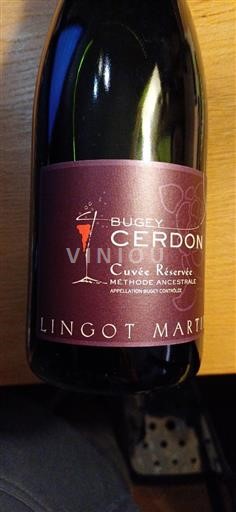 Savoie and Bugey Bugey Lingot Martin Cerdon-Réservée Ancestrale Non-Vintage