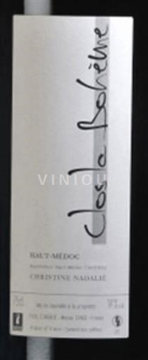 Bordeaux Haut-Médoc Clos La Bohème 2020