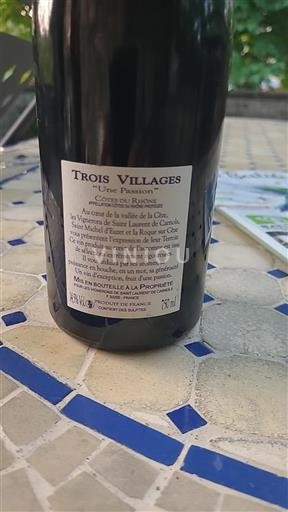 Rhônen laakso Côtes-du-rhône Vignerons de Saint Laurent de Carnols Une Passion Ei vuosikertaa
