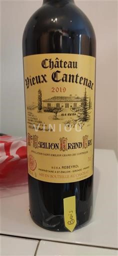 Bordeaux Saint-Émilion Grand Cru Grand Cru Château Vieux Cantenac 2019