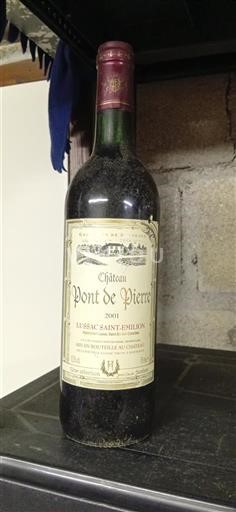 Bordeaux Lussac-saint-émilion Château Pont de Pierre 2001