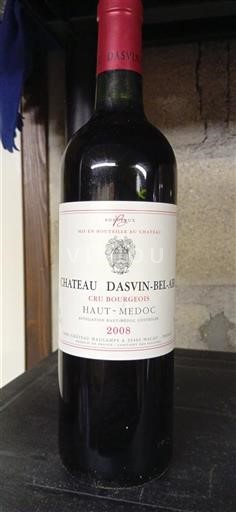 Bordeaux Haut-Médoc Cru Bourgeois Château Dasvin-Bel-Air 2008