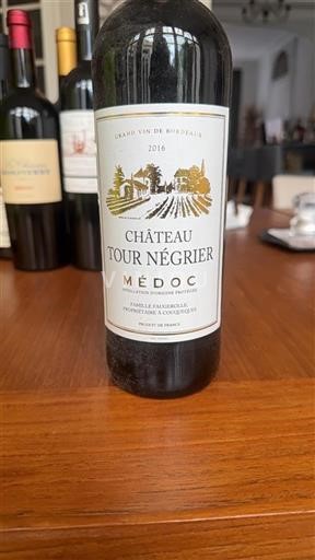 Bordeaux Médoc Château Tour Négrier 2016