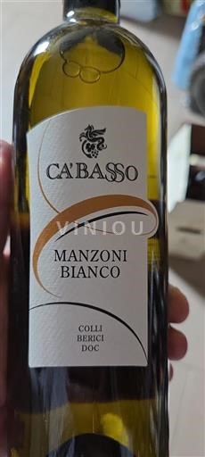 Veneto Colli Berici Ca'Basso Manzoni Bianco 2024