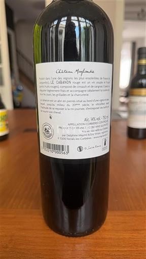 Languedoc Corbières Château Maylandie Le Cabanon 2019