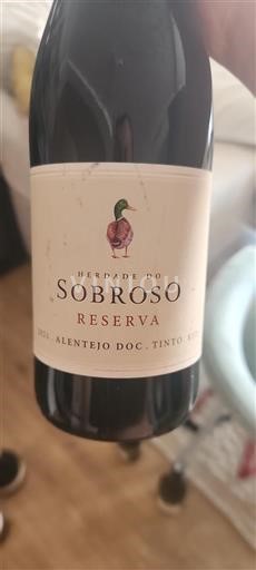 Portugalsko Alentejo Herdade do Sobroso Reserva 2021