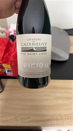 Languedoc Pic-saint-loup Château Cazeneuve Les Calcaires 2022