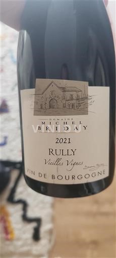 Bourgogne Rully Domaine Michel Briday Vieilles Vignes 2021