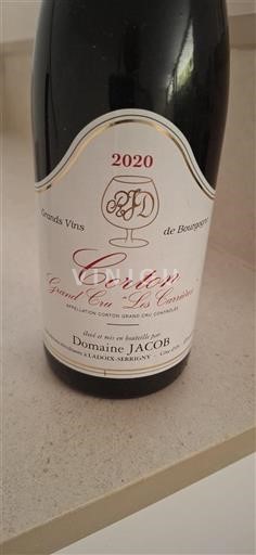 Burgundsko Corton Grand Cru Domaine JACOB Les Carrières 2020