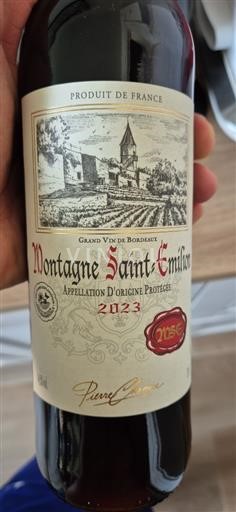 Bordeaux Montagne-saint-émilion Pierre Chanau 2023