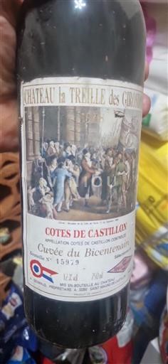Bordeaux Non specificato Château La Treille des Girondins du Bicentenaire 1988