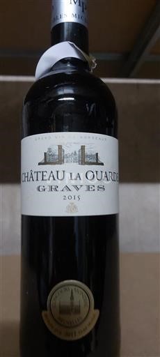 Bordeaux Graves Château La Ouarde 2015