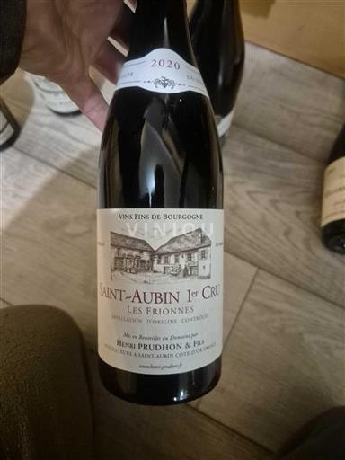Borgogna Saint-Aubin Premier Cru Domaine Prudhon Les Frionnes 2020