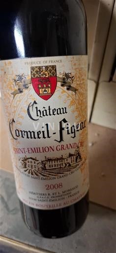 Bordeaux Saint-Émilion Grand Cru Grand Cru Château Cormeil-Figeac 2008
